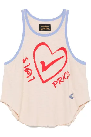 Vivienne Westwood Camiseta con corazones estampados 2018