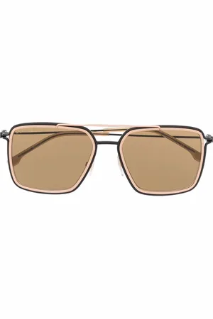 HUGO BOSS Lentes de sol con armazón estilo piloto