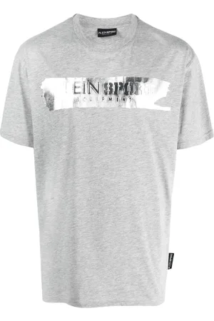 Philipp Plein Playera con logo en relieve