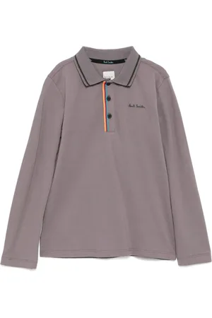 Paul Smith Playera tipo polo con logo bordado