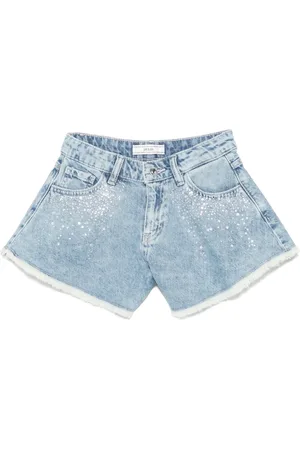 Guess Shorts de mezclilla con strass