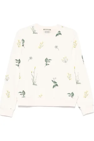 Scotch&Soda Sudadera con bordado floral