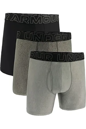 Under Armour Pack de tres bóxeres con logo en la pretina