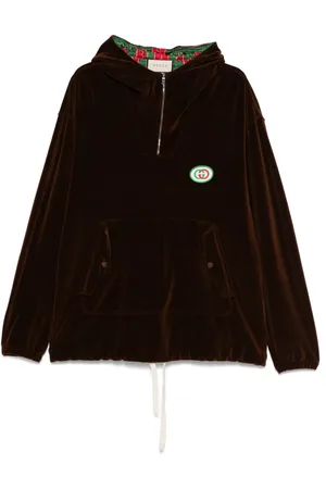 Gucci Hoodie con motivo Interlocking G 2020