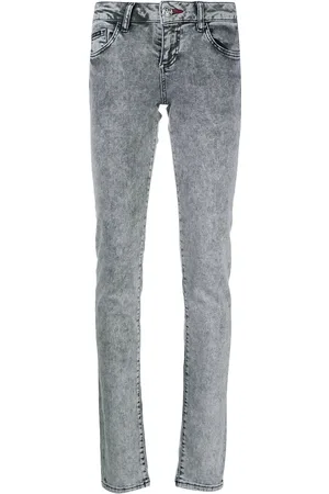 Philipp Plein Skinny jeans con tiro medio