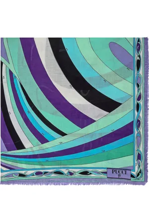 Puccini Iride-print scarf
