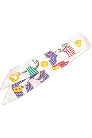 Hermès 2020-2025 Garde Robe Pop Silk Twilly Scarf scarves