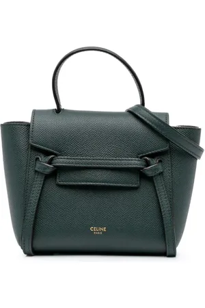 Céline 2000-2017 Pico Grained Calfskin Belt Bag satchel