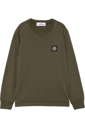 Stone Island Playera con parche del logo