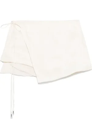 BLUMARINE Shorts con panel drapeado