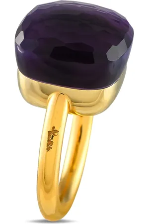 Pomellato Anillo Nudo en oro amarillo de 18kt con amatista