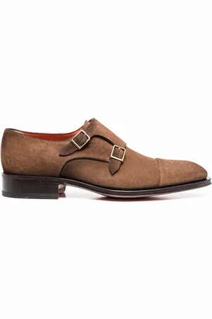 santoni Zapatos monk con correa doble