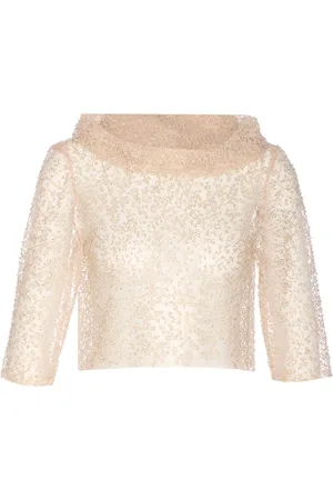 FELY CAMPO Top con logo bordado
