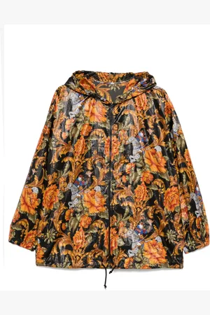 Salvatore Ferragamo Chamarra con estampado floral 1980