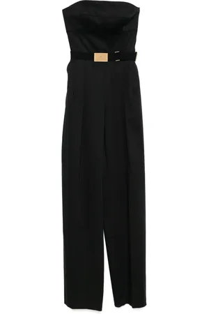 Elisabetta Franchi Jumpsuit con encaje cruzado