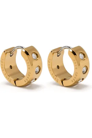 Kate Spade Aretes Set In Stone Chunky Huggies