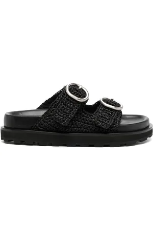 Jil Sander Sandalias de rafia