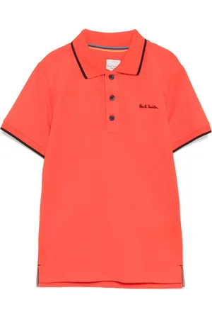 Paul Smith Playera tipo polo con logo bordado
