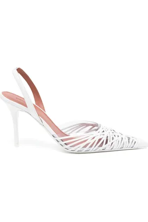 Amina Muaddi Zapatillas Lori con tacón de 90mm