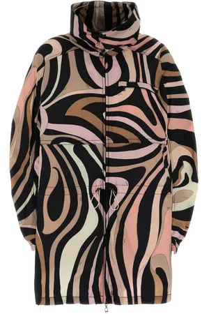 Puccini Chamarra con estampado Marmo