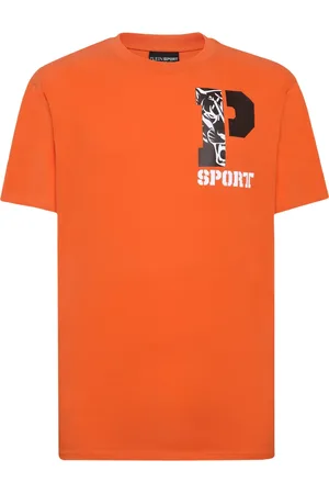 Philipp Plein Playera con logo estampado