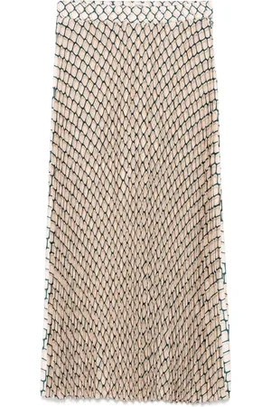 Scotch&Soda Falda midi con pliegues