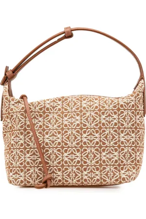 Loewe Bolsa de mano Cubi pequeña de lona con Anagrama 2022