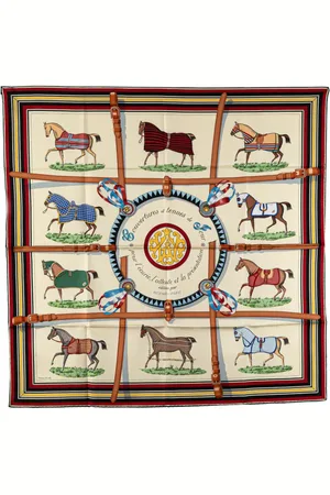 Hermès 2020-2025 Couvertures et Tenues de Jour Silk Scarf 90 scarves