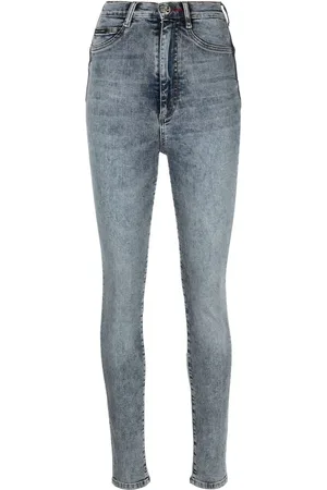 Philipp Plein Skinny jeans con tiro alto