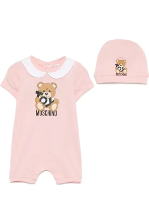 Moschino Romper con estampado gráfico