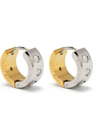 Kate Spade Aretes Set In Stone Chunky Huggies