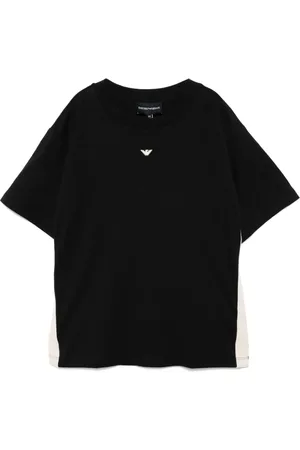 Emporio Armani Playera con logo bordado