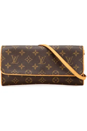 LOUIS VUITTON Bolsa crossbody Monogram Pochette Twin GM 2000
