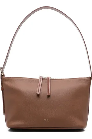 A.P.C. Bolsa de hombro de cuero