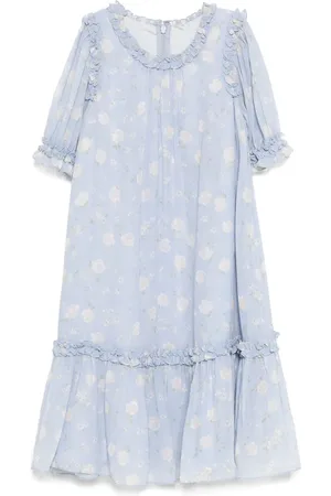 Needle & Thread Vestido de gasa con motivo de rosas