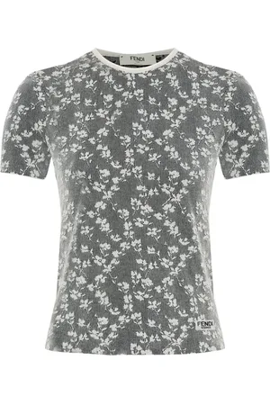 Fendi Playera de encaje