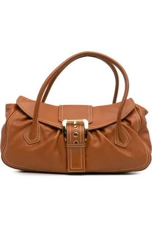 Céline 2000 Leather Buckle handbag