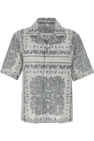 ELEVENTY Camisa con estampado de cachemira