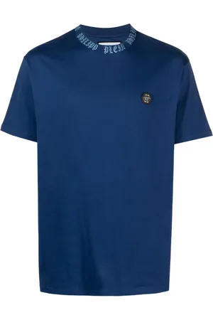 Philipp Plein Playera con placa del logo