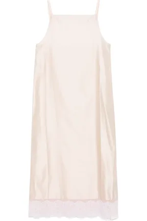 Carven Vestido midi de satén