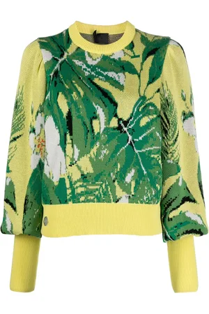 Philipp Plein Suéter con motivo en jacquard Hawaii