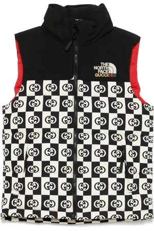 Gucci Chaleco con motivo Interlocking G en colaboración conThe North Face 2020