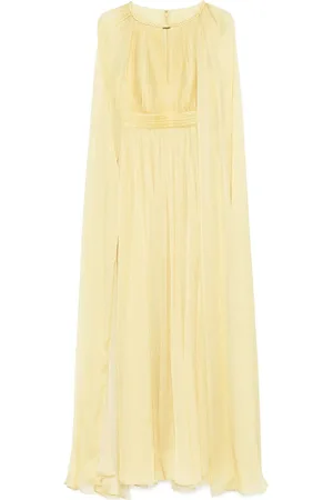 Elie saab Vestido largo con diseño plisado