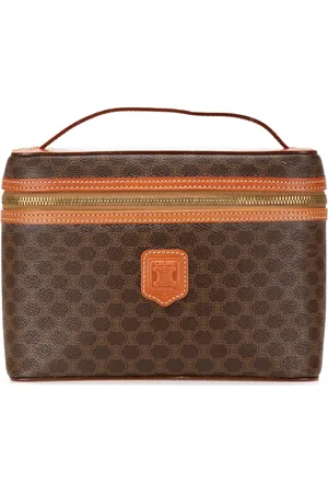 Céline 1997 Macadam Coated Canvas vanity bag