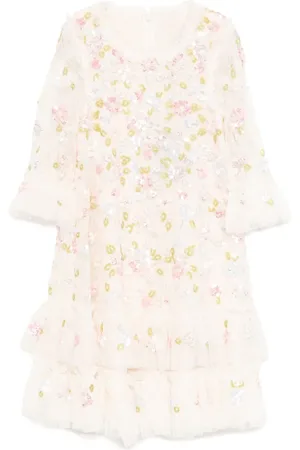 Needle & Thread Vestido con lentejuelas