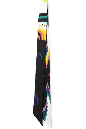 Hermès 2020-2025 Brides De Gala Shadow Silk Twilly Scarf scarves