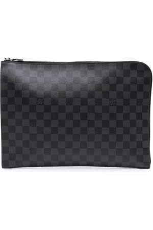LOUIS VUITTON Bolsa de mano Damier Graphite Pochette Jour GM 2020