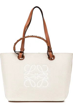 Loewe Bolsa satchel Anagram pequeña de lona 2020