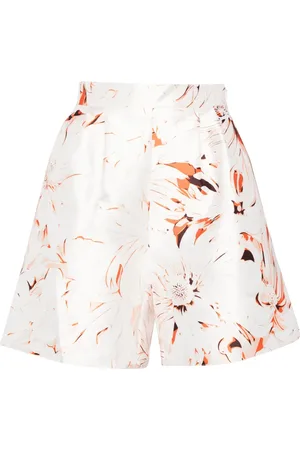 Saiid Kobeisy Shorts acampanados estampados