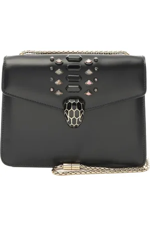 Bvlgari Bolsa crossbody Serpenti Forever de piel de becerro con apliques 2000-2024